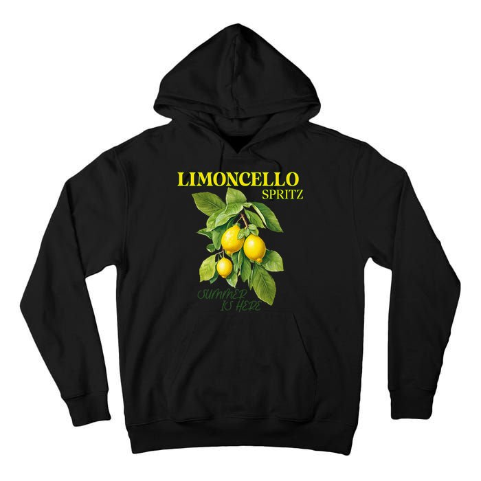 Limoncello Spritz X Lemon Liqueur Lemon Liqueur Lemon Tall Hoodie