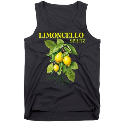 Limoncello Spritz X Lemon Liqueur Lemon Liqueur Lemon Tank Top