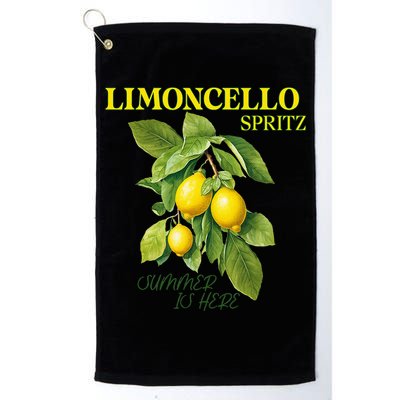Limoncello Spritz X Lemon Liqueur Lemon Liqueur Lemon Golf Towel