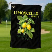 Limoncello Spritz X Lemon Liqueur Lemon Liqueur Lemon Golf Towel