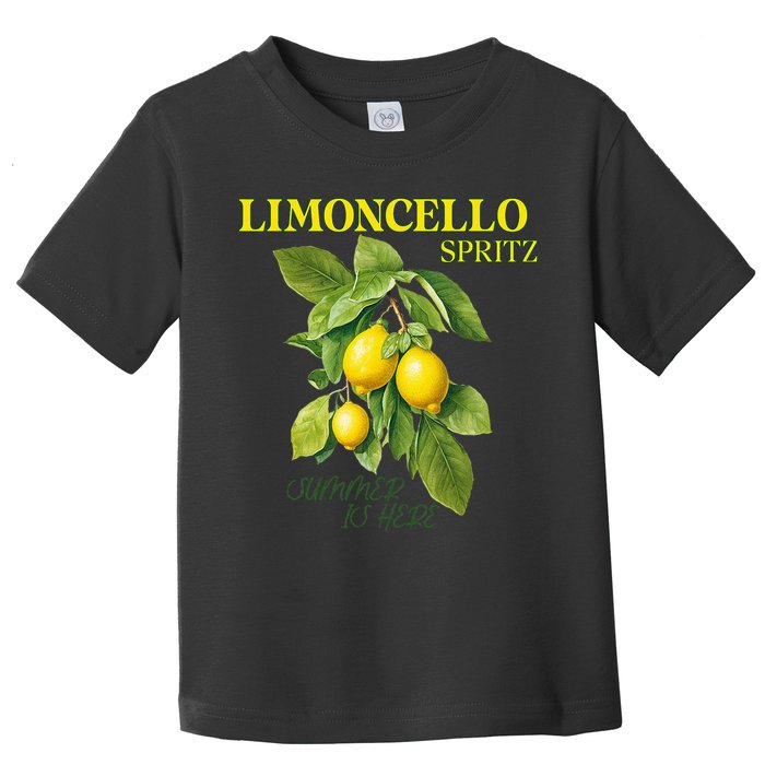 Limoncello Spritz X Lemon Liqueur Lemon Liqueur Lemon Toddler T-Shirt