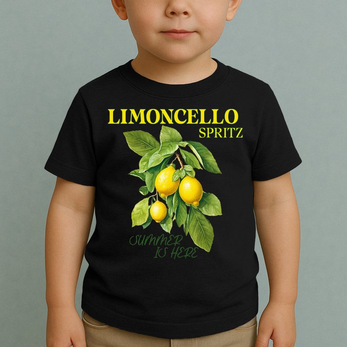 Limoncello Spritz X Lemon Liqueur Lemon Liqueur Lemon Toddler T-Shirt
