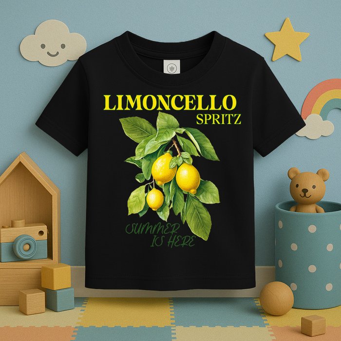 Limoncello Spritz X Lemon Liqueur Lemon Liqueur Lemon Toddler T-Shirt