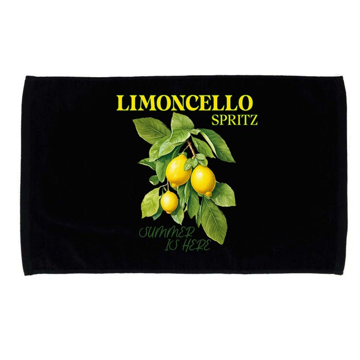 Limoncello Spritz X Lemon Liqueur Lemon Liqueur Lemon Microfiber Hand Towel