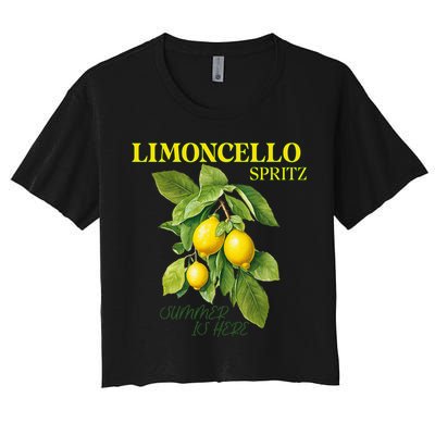 Limoncello Spritz X Lemon Liqueur Lemon Liqueur Lemon Crop Top