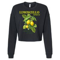 Limoncello Spritz X Lemon Liqueur Lemon Liqueur Lemon Cropped Pullover Crew