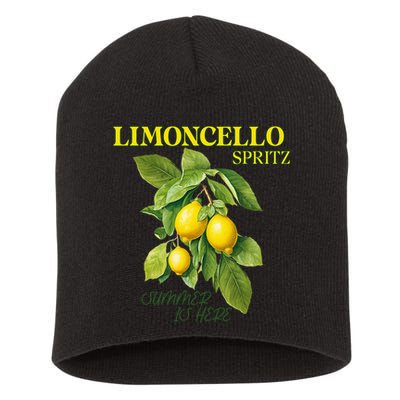 Limoncello Spritz X Lemon Liqueur Lemon Liqueur Lemon Short Acrylic Beanie