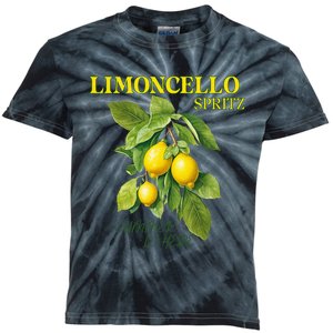 Limoncello Spritz X Lemon Liqueur Lemon Liqueur Lemon Kids Tie-Dye T-Shirt