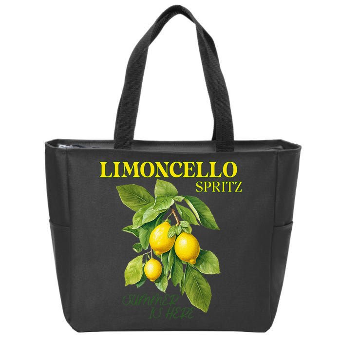 Limoncello Spritz X Lemon Liqueur Lemon Liqueur Lemon Zip Tote Bag