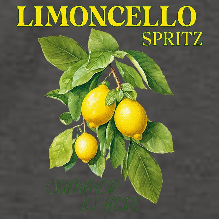 Limoncello Spritz X Lemon Liqueur Lemon Liqueur Lemon Vector Backpack