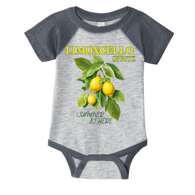 Limoncello Spritz X Lemon Liqueur Lemon Liqueur Lemon Infant Baby Jersey Bodysuit