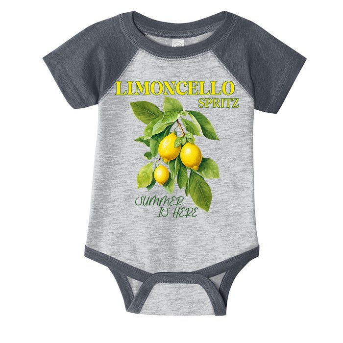 Limoncello Spritz X Lemon Liqueur Lemon Liqueur Lemon Infant Baby Jersey Bodysuit