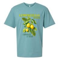 Limoncello Spritz X Lemon Liqueur Lemon Liqueur Lemon Sueded Cloud Jersey T-Shirt