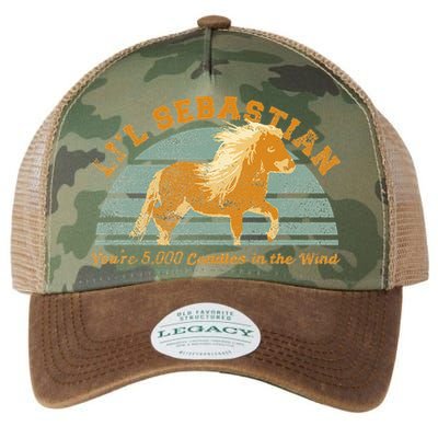 Lil Sebastian Youre 5000 Candles In The Wind Horse Fan Legacy Tie Dye Trucker Hat