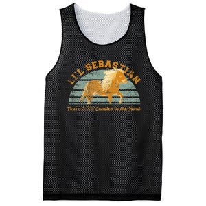 LiL Sebastian YouRe 5000 Candles In The Wind Horse Fan Mesh Reversible Basketball Jersey Tank