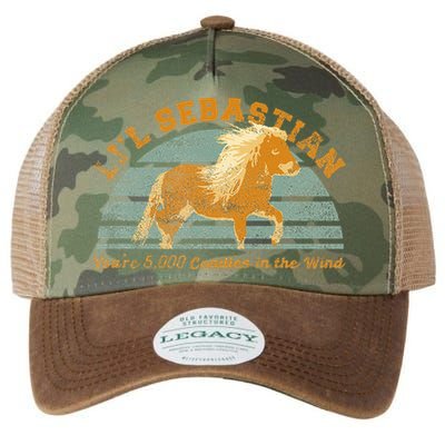 LiL Sebastian YouRe 5000 Candles In The Wind Horse Legacy Tie Dye Trucker Hat