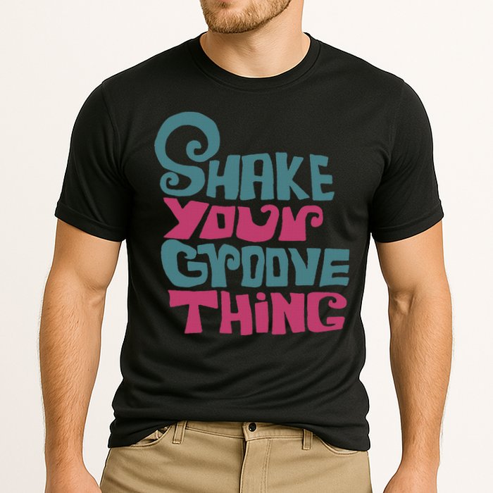 Lyriclyfe Shake Your Groove Thing Cooling Performance Crew T-Shirt