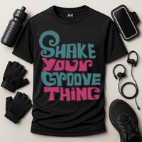 Lyriclyfe Shake Your Groove Thing Cooling Performance Crew T-Shirt