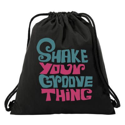 Lyriclyfe Shake Your Groove Thing Drawstring Bag