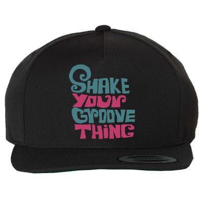 Lyriclyfe Shake Your Groove Thing Wool Snapback Cap
