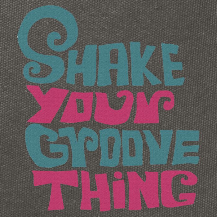 Lyriclyfe Shake Your Groove Thing Cotton Canvas Backpack