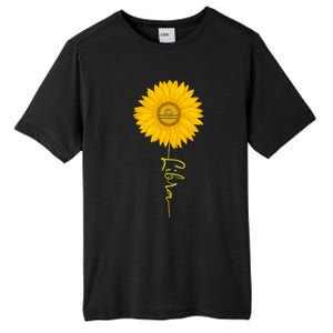 Libra Sunflower Zodiac Sign Floral Horoscope Gift Tall Fusion ChromaSoft Performance T-Shirt