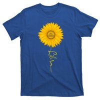 Libra Sunflower Zodiac Sign Floral Horoscope Gift T-Shirt