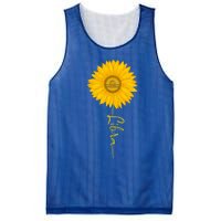 Libra Sunflower Zodiac Sign Floral Horoscope Gift Mesh Reversible Basketball Jersey Tank