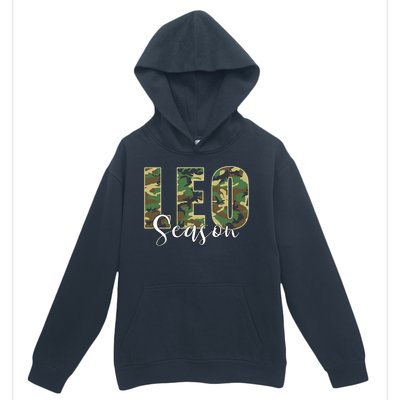 Leo Season Zodiac Birthday Camo Urban Pullover Hoodie