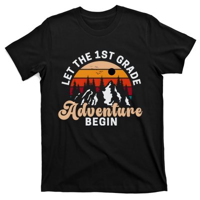 Let The 1st Grade Adventure Begin Vintage T-Shirt