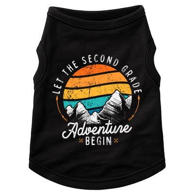 Lets The 2nd Grade Adventure Begin Funny Back To School Doggie Tank