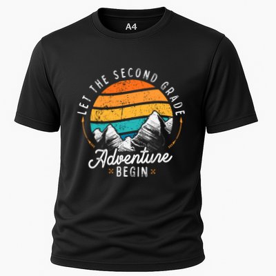 Lets The 2nd Grade Adventure Begin Funny Back To School Performance Shirt