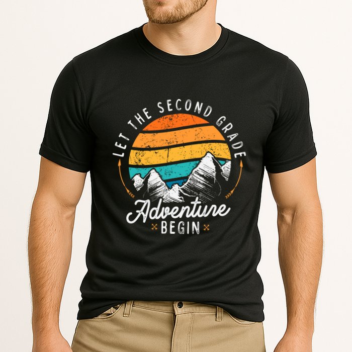 Lets The 2nd Grade Adventure Begin Funny Back To School Performance Shirt