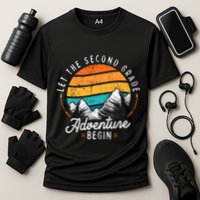 Lets The 2nd Grade Adventure Begin Funny Back To School Performance Shirt