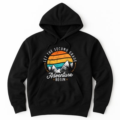Lets The 2nd Grade Adventure Begin Funny Back To School Hoodie