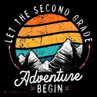 Lets The 2nd Grade Adventure Begin Funny Back To School Hoodie