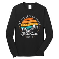 Lets The 2nd Grade Adventure Begin Funny Back To School Long Sleeve Shirt