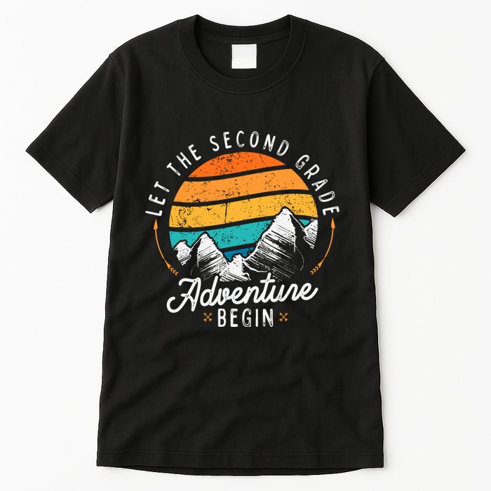 Lets The 2nd Grade Adventure Begin Funny Back To School Tall T-Shirt
