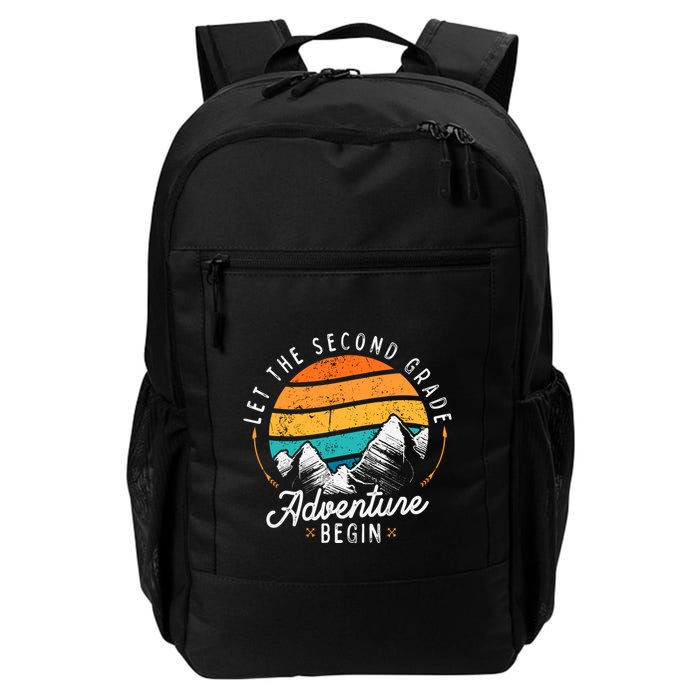 Lets The 2nd Grade Adventure Begin Funny Back To School Backpack