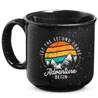 Lets The 2nd Grade Adventure Begin Funny Back To School 15oz Campfire Ceramic Mug