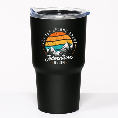 Lets The 2nd Grade Adventure Begin Funny Back To School Tumbler