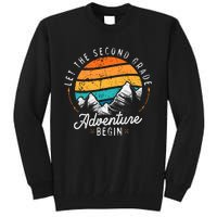 Lets The 2nd Grade Adventure Begin Funny Back To School Tall Sweatshirt