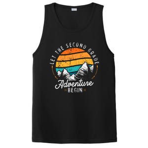 Lets The 2nd Grade Adventure Begin Funny Back To School PosiCharge Competitor Tank