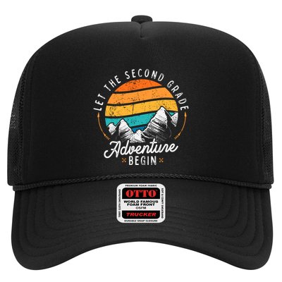 Lets The 2nd Grade Adventure Begin Funny Back To School Trucker Hat