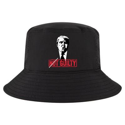 Legend Trump 2024 Gift Not Not Guilty Anti Trump Gift Cool Comfort Performance Bucket Hat