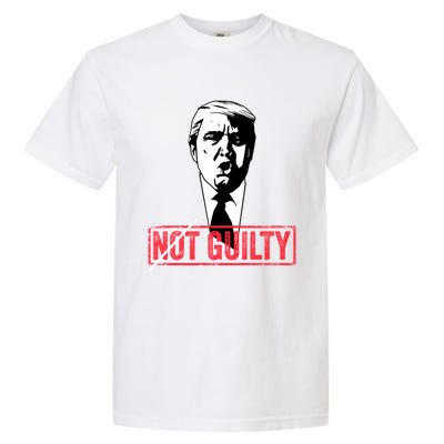 Legend Trump 2024 Gift Not Not Guilty Anti Trump Gift Garment-Dyed Heavyweight T-Shirt