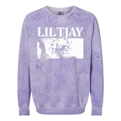 Lil Tjay 222 Eye Colorblast Crewneck Sweatshirt