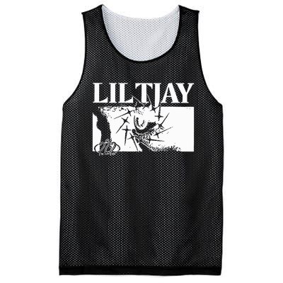 Lil Tjay 222 Eye Mesh Reversible Basketball Jersey Tank