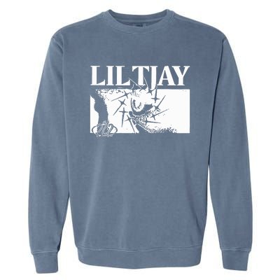 Lil Tjay 222 Eye Garment-Dyed Sweatshirt