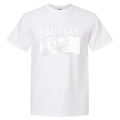 Lil Tjay 222 Eye Garment-Dyed Heavyweight T-Shirt